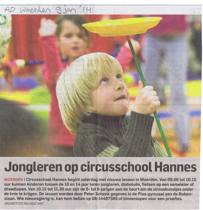 circusschool woerden '14